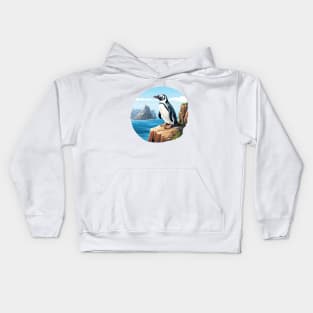 Galapagos Penguin Kids Hoodie